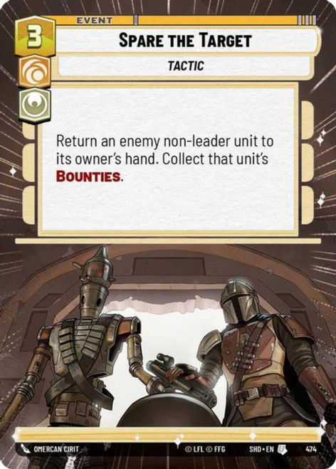 Spare the Target (Hyperspace Foil)