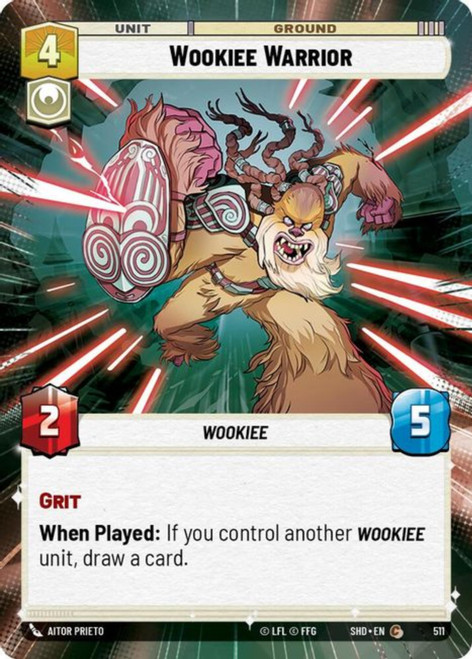 Wookiee Warrior (Hyperspace Foil)