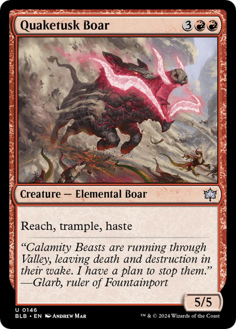 Quaketusk Boar (Foil)