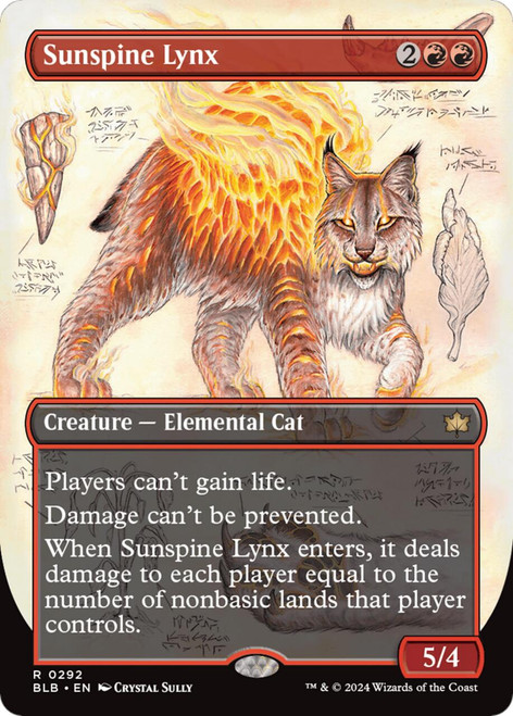 Sunspine Lynx (Borderless Foil)