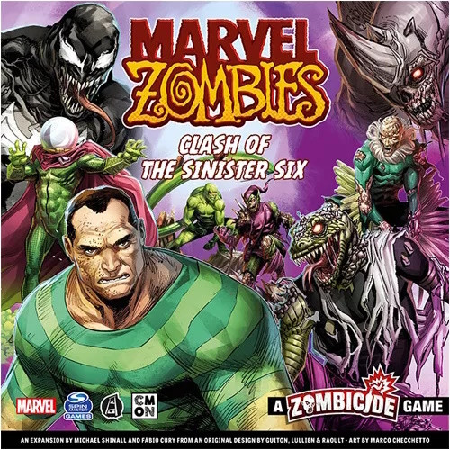 *DAMAGED* Marvel Zombies - A Zombicide Game: Clash of the Sinister Six