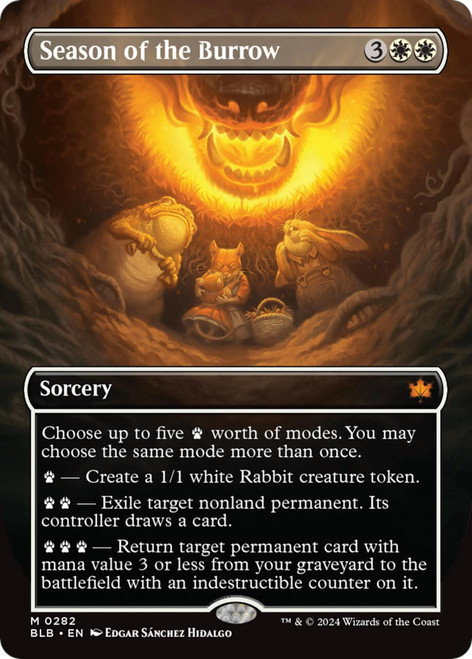 Season of the Burrow (Borderless Foil)