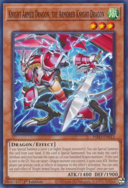 INFO-EN012 Knight Armed Dragon, the Armored Knight Dragon