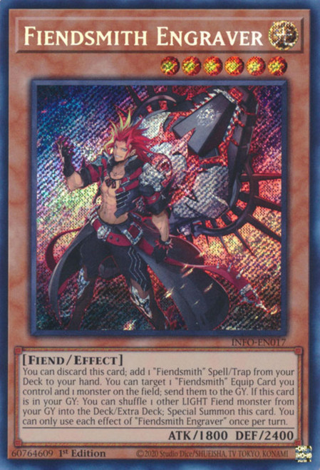 INFO-EN017 Fiendsmith Engraver (Secret Rare)