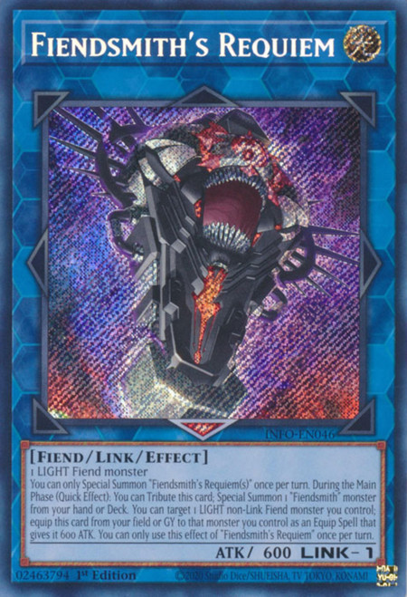 INFO-EN046 Fiendsmith's Requiem (Quarter Century Secret Rare)