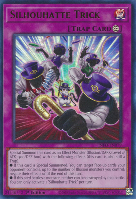 INFO-EN079 Silhouhatte Trick (Quarter Century Secret Rare)
