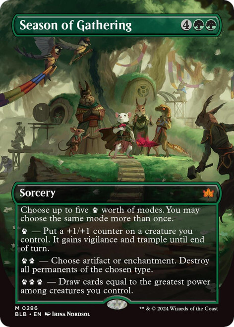 Season of Gathering (Borderless Art)