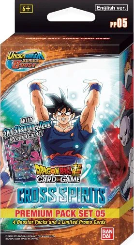 Dragon Ball Super CG: Unison Warrior Series - Cross Spirits Premium Pack Set 05