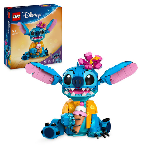 Disney Stitch Buildable Toy with Character Figures 43249