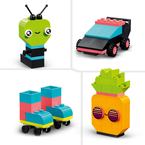 Classic Creative Neon Fun Creative Brick Box Set 11027