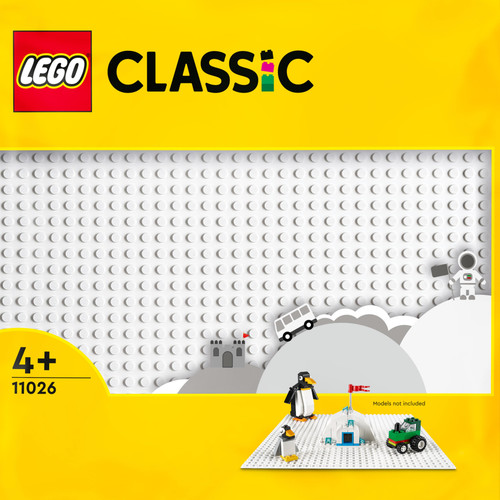 Classic White Baseplate 11026 (1 Piece)