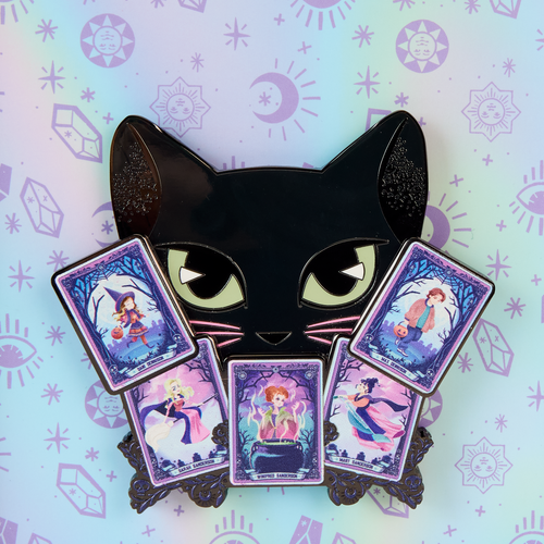 Disney: Hocus Pocus Tarot Binx Glow in the Dark Sliding 3-Inch Collector Box Pin