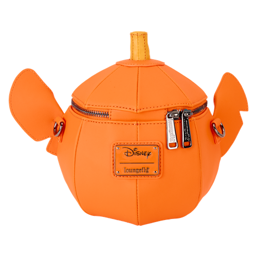 Disney: Stitch Figural Pumpkin Crossbody Bag