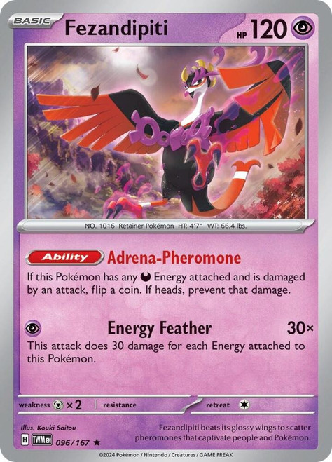 SV Twilight Masquerade 096/167 Fezandipiti (Non-Holo)