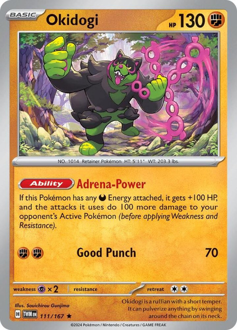 SV Twilight Masquerade 111/167 Okidogi (Non-Holo)
