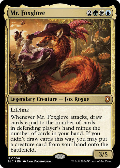 Mr. Foxglove (Foil)
