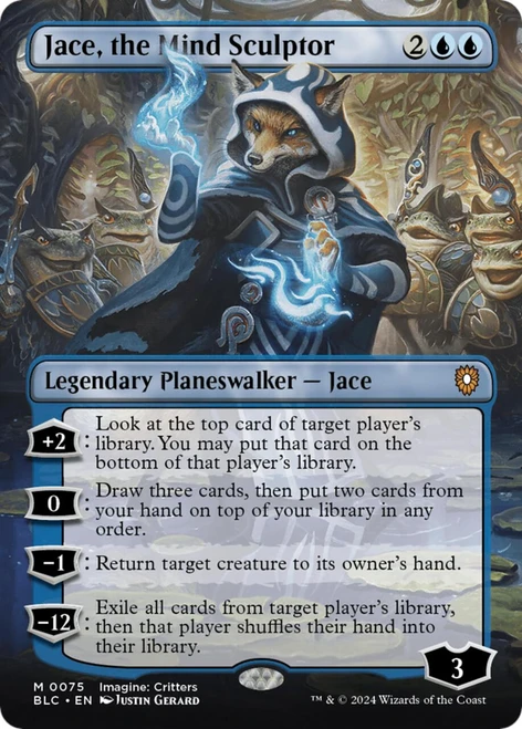 Jace, the Mind Sculptor (Borderless Foil)