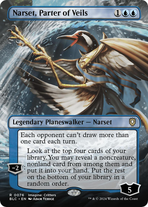 Narset, Parter of Veils (Borderless Foil)