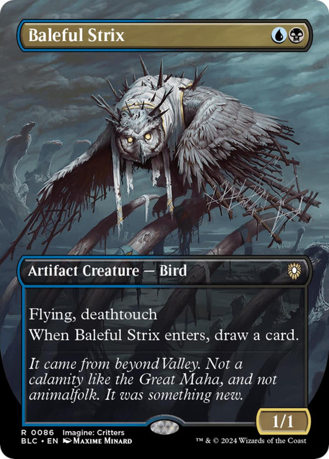 Baleful Strix (Borderless Foil)