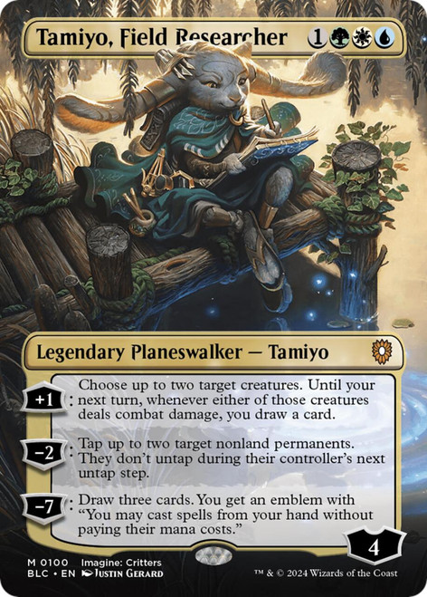 Tamiyo, Field Researcher (Borderless Foil)