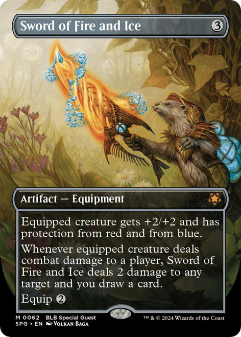 Sword of Fire and Ice (Borderless Art)