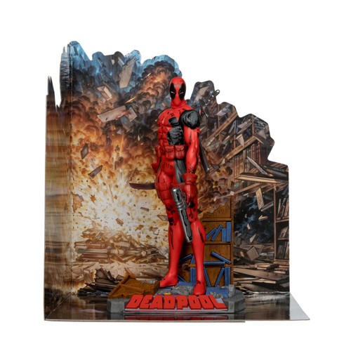 Marvel: Deadpool (The New Mutants #98) 1:10th Scale Posed Figure