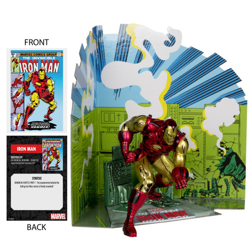 Marvel: Iron Man (The Invincible Iron Man #126) 1:10th Scale Posed Figure
