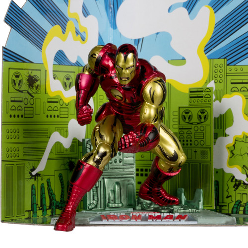 Marvel: Iron Man (The Invincible Iron Man #126) 1:10th Scale Posed Figure