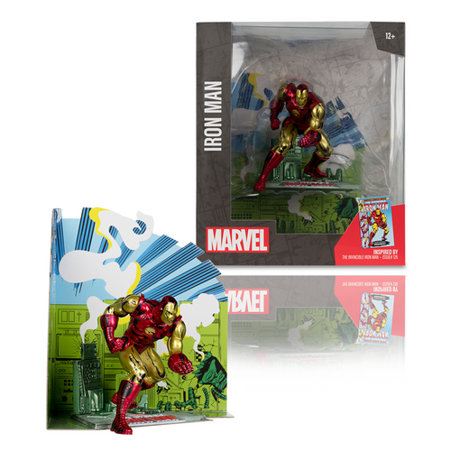 Marvel: Iron Man (The Invincible Iron Man #126) 1:10th Scale Posed Figure