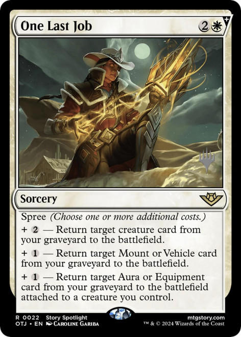 One Last Job (Promo Pack Non-Foil)