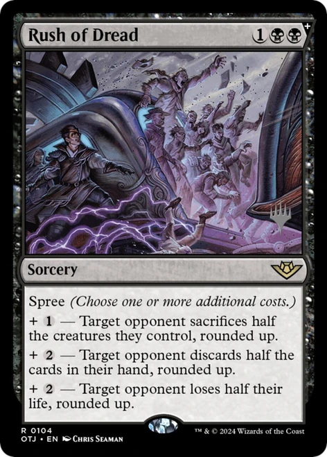 Rush of Dread (Promo Pack Foil)