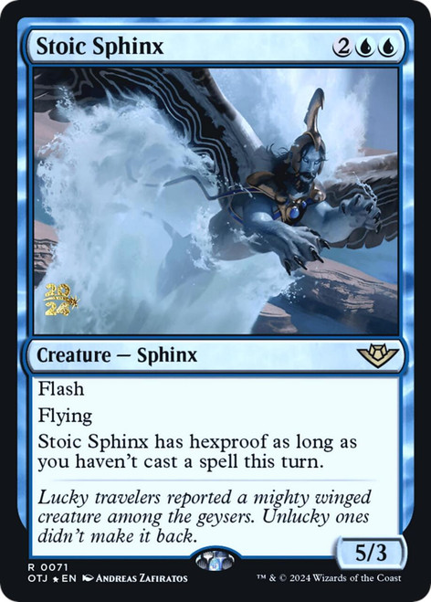 Stoic Sphinx (Prerelease Foil)