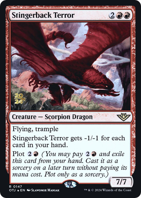 Stingerback Terror (Prerelease Foil)
