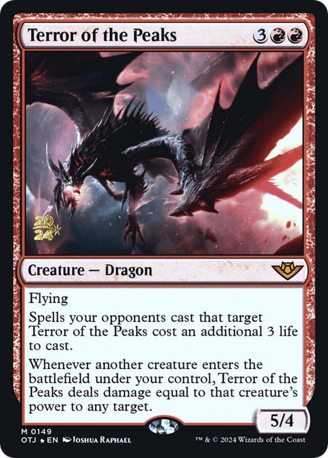Terror of the Peaks (Prerelease Foil)