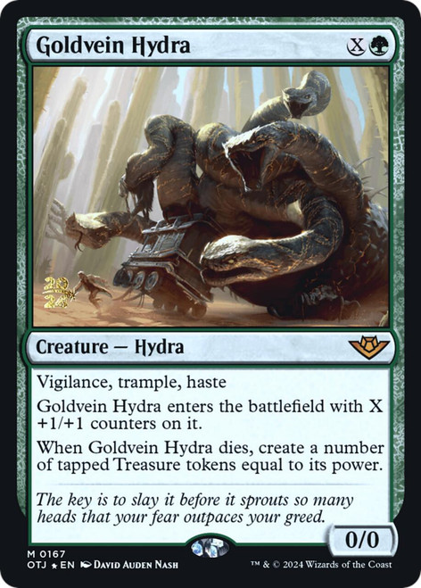Goldvein Hydra (Prerelease Foil)