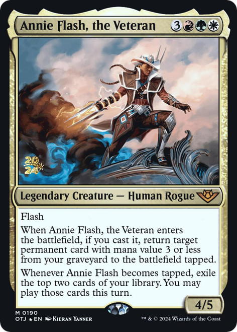 Annie Flash, the Veteran (Prerelease Foil)