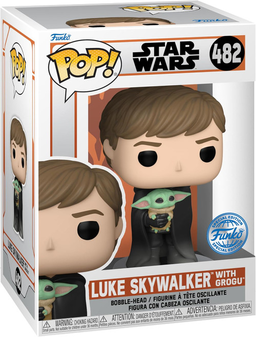 POP! & Tee: Star Wars: the Mandalorian - Luke With Grogu T-Shirt set