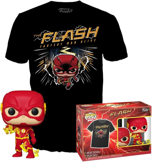 POP! & Tee: DC - The Flash (Glow-in-the-Dark) T-Shirt set