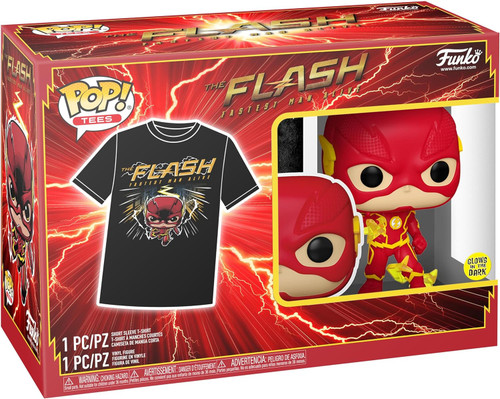POP! & Tee: DC - The Flash (Glow-in-the-Dark) T-Shirt set