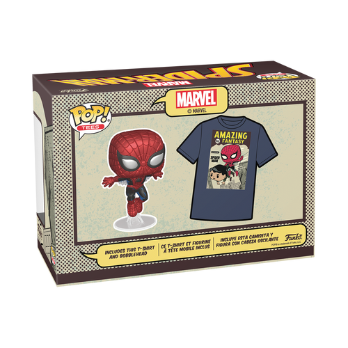 POP! & Tee: Spider-Man - Comic Cover (Metallic) T-Shirt set