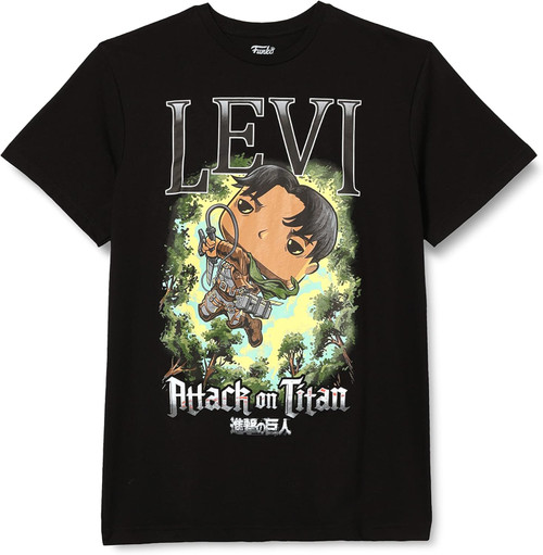 POP! Tees: Attack on Titan - Levi Ackerman T-Shirt