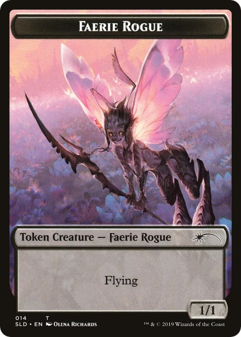 Faerie Rogue Token (#14) (Secret Lair - Bitterblossom Dreams)