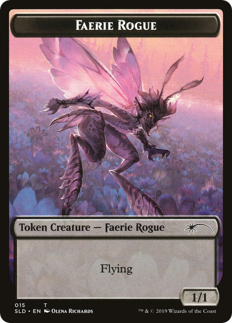 Faerie Rogue Token (#15) (Secret Lair - Bitterblossom Dreams)