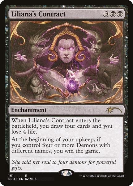 Liliana's Contract (Secret Lair - Read the Fine Print)