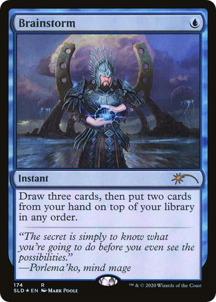 Brainstorm (#174) (Secret Lair - Artist Series: Mark Poole)
