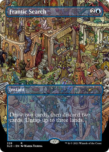 Frantic Search (Secret Lair - Fblthp: Totally Lost)