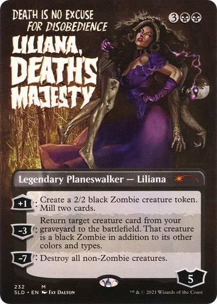Liliana, Death's Majesty (Secret Lair - Thrilling Tales of the Undead)