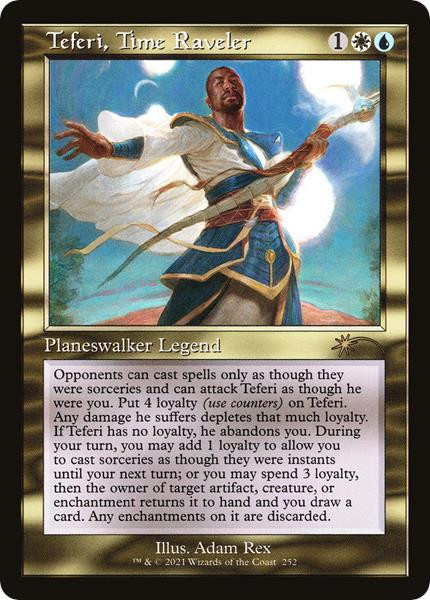 Teferi, Time Raveler (Secret Lair - Teferi's Time Trouble)