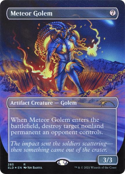 Meteor Golem (Secret Lair - Special Guest: Jen Bartel)