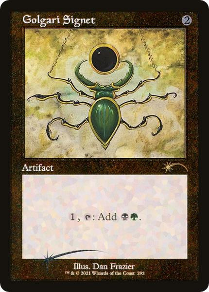 Golgari Signet (Secret Lair - Dan Frazier is Back)